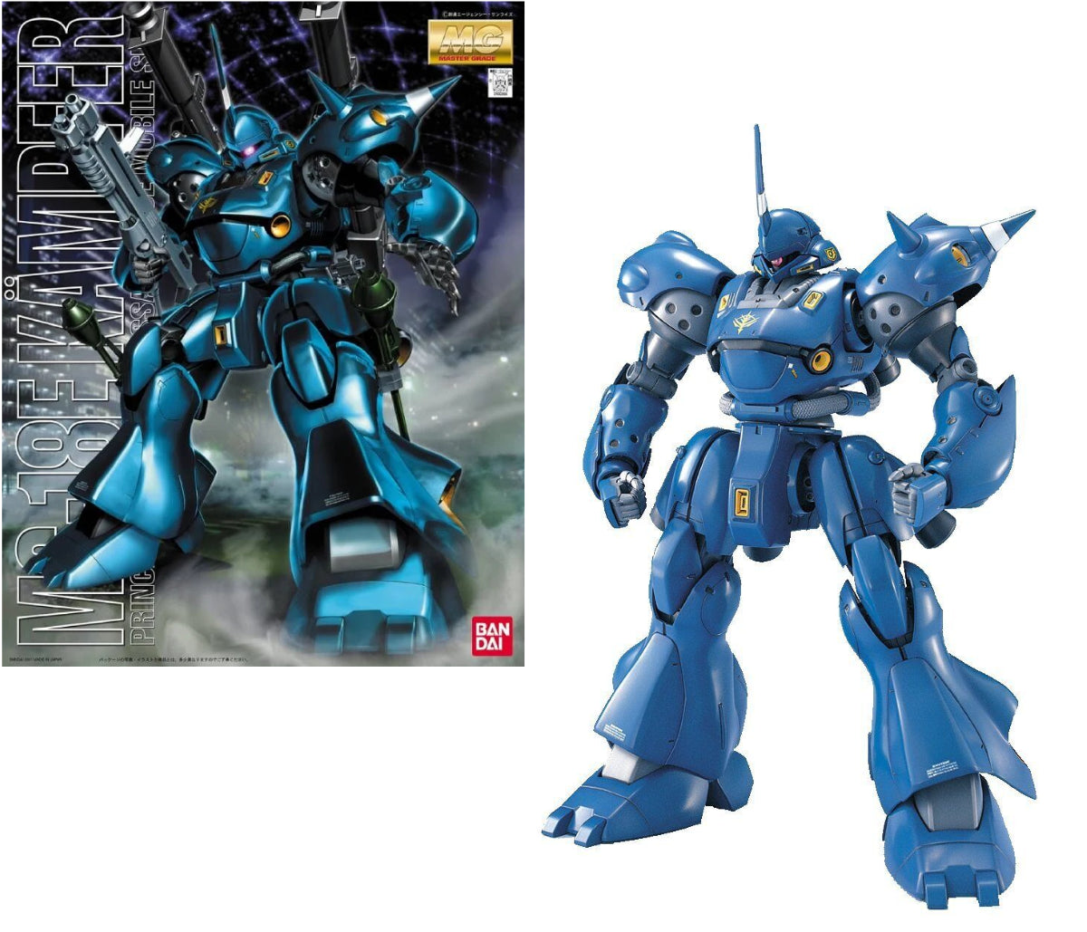 GUNDAM - Model Kit - MG 1/100 - MS-18E Kampfer
