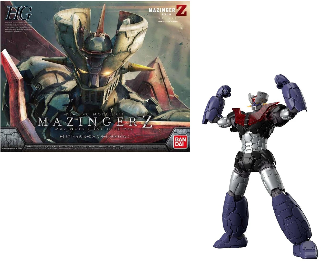 MAZINGER Z - Model Kit - HG 1/144 - Mazinger Z Infitity Version