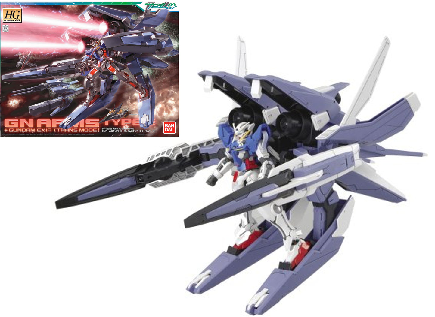 GUNDAM - Model Kit - HG 1/144 - GN Arms + Gundam Exia