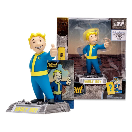 FALLOUT - Vault Boy (Gold Label) - Figurine Movie Maniacs