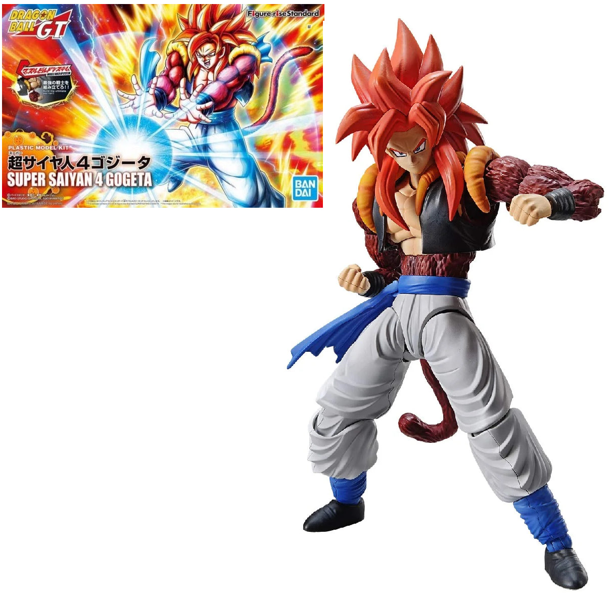 DRAGON BALL - Figure-rise Standard Super Saiyan 4 Gogeta - Model Kit