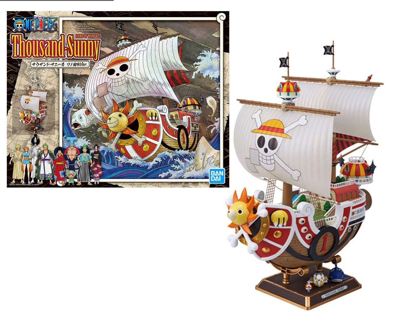 ONE PIECE - Thousand Sunny Land of Wanokuni Ver. - Model Kit