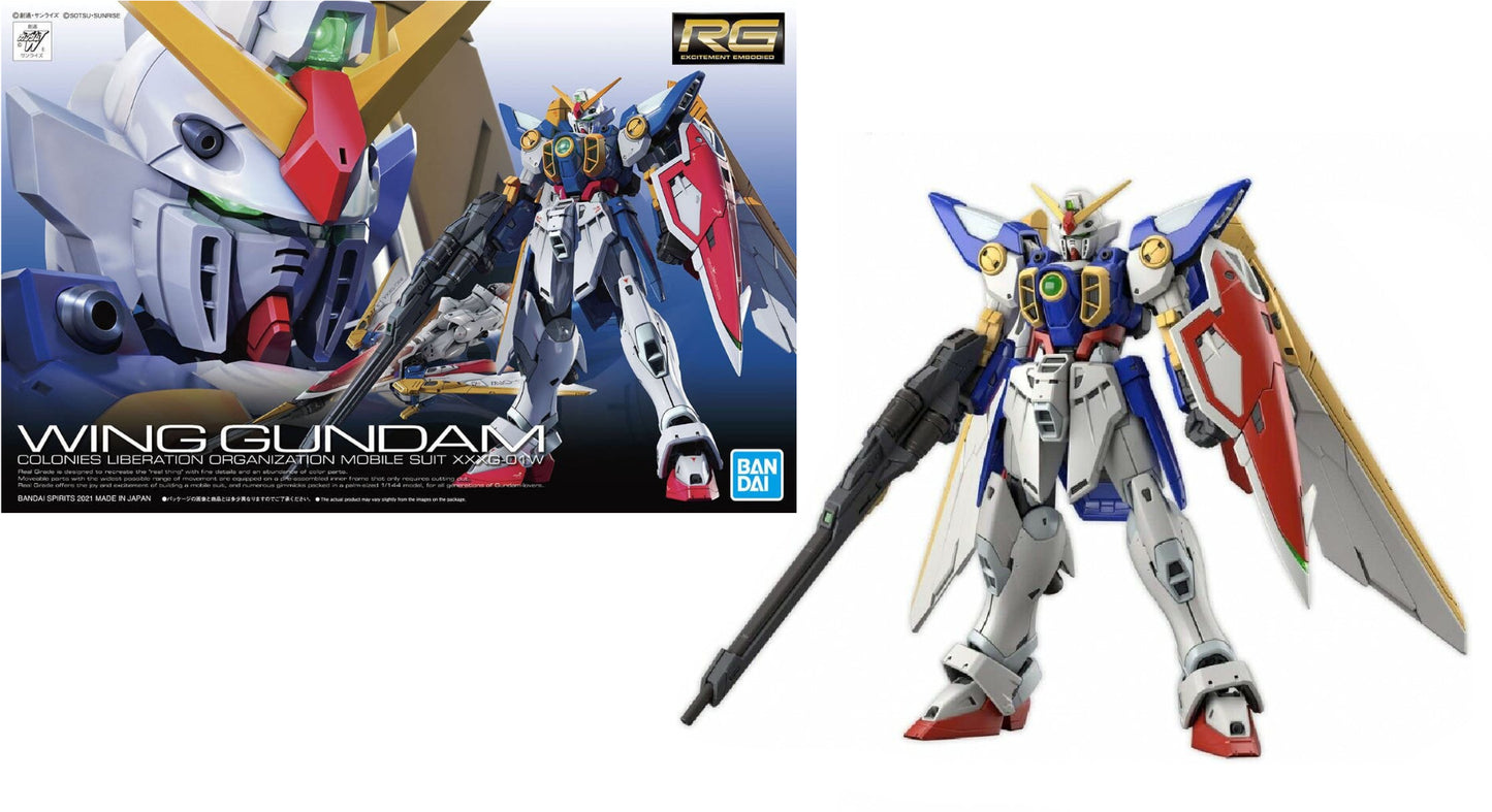 GUNDAM - RG 1/144 Wing Gundam - Model Kit