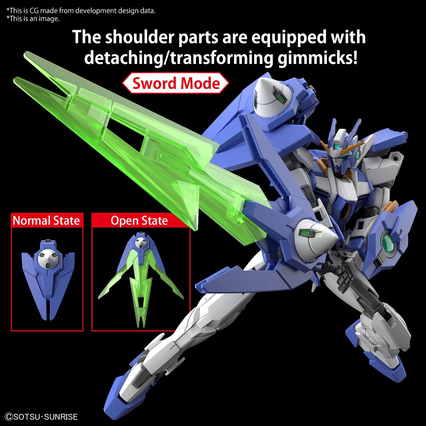 GUNDAM - HG 1/144 Gundam 00 Diver Arc - Model Kit