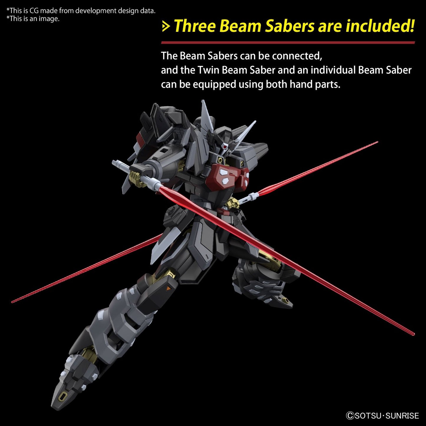 Gundam - HG 1/144 Black Knight Squad Shi-ve.A - Model Kit