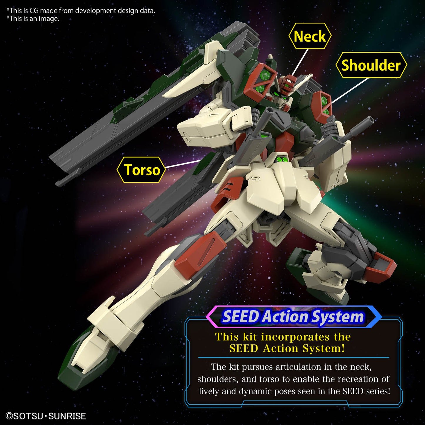GUNDAM - HG 1/144 Lightning Buster Gundam - Model Kit
