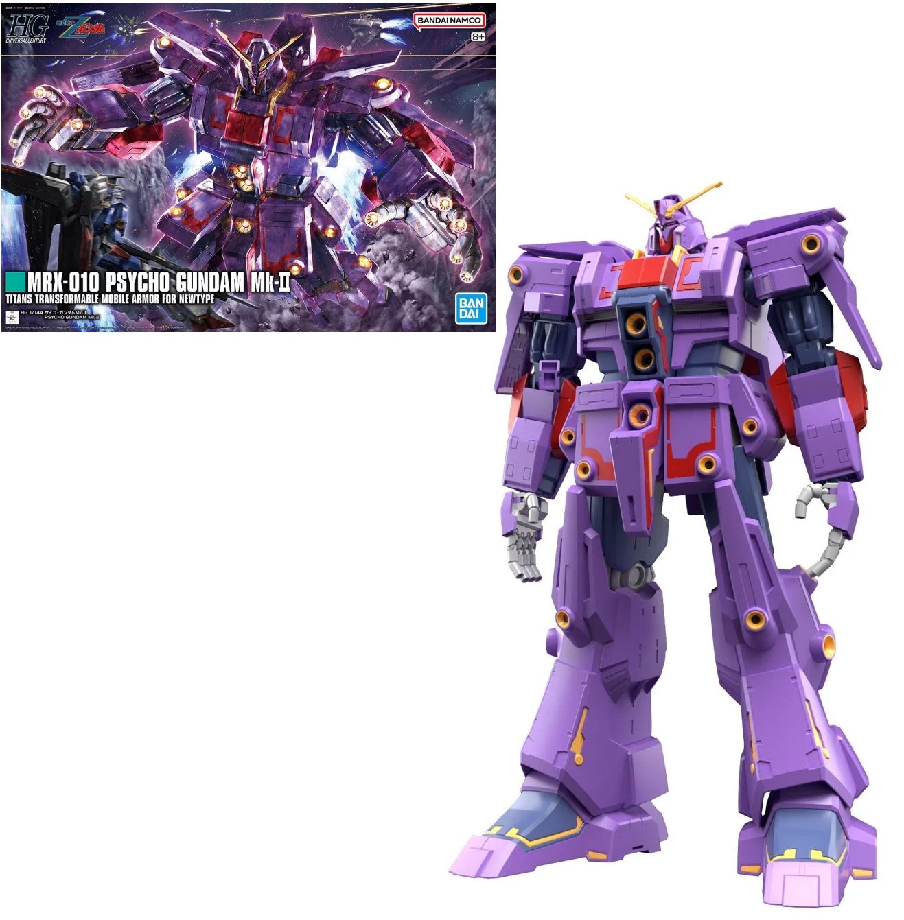 GUNDAM - HG 1/144 PSYCHO GUNDAM Mk - Model Kit