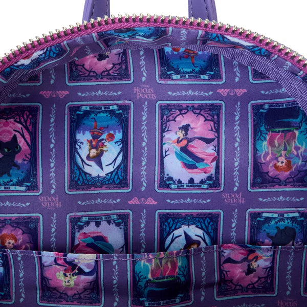 LoungeFly - Hocus Pocus - Tarot Binx - Mini Sac à Dos