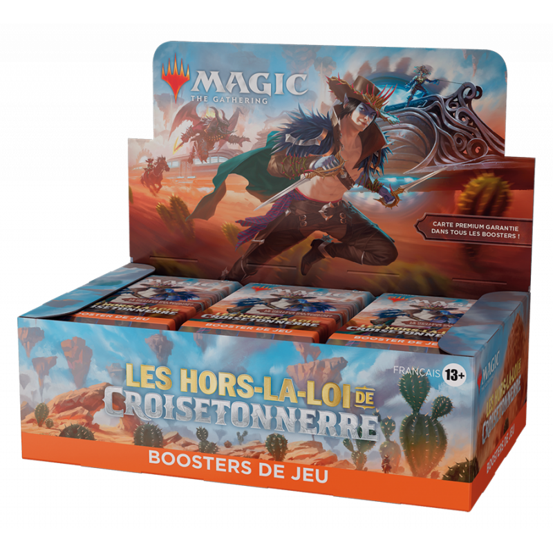 MTG - Boîte de 36 Boosters de Jeu - Les hors-la-loi de Croisetonnerre - FR