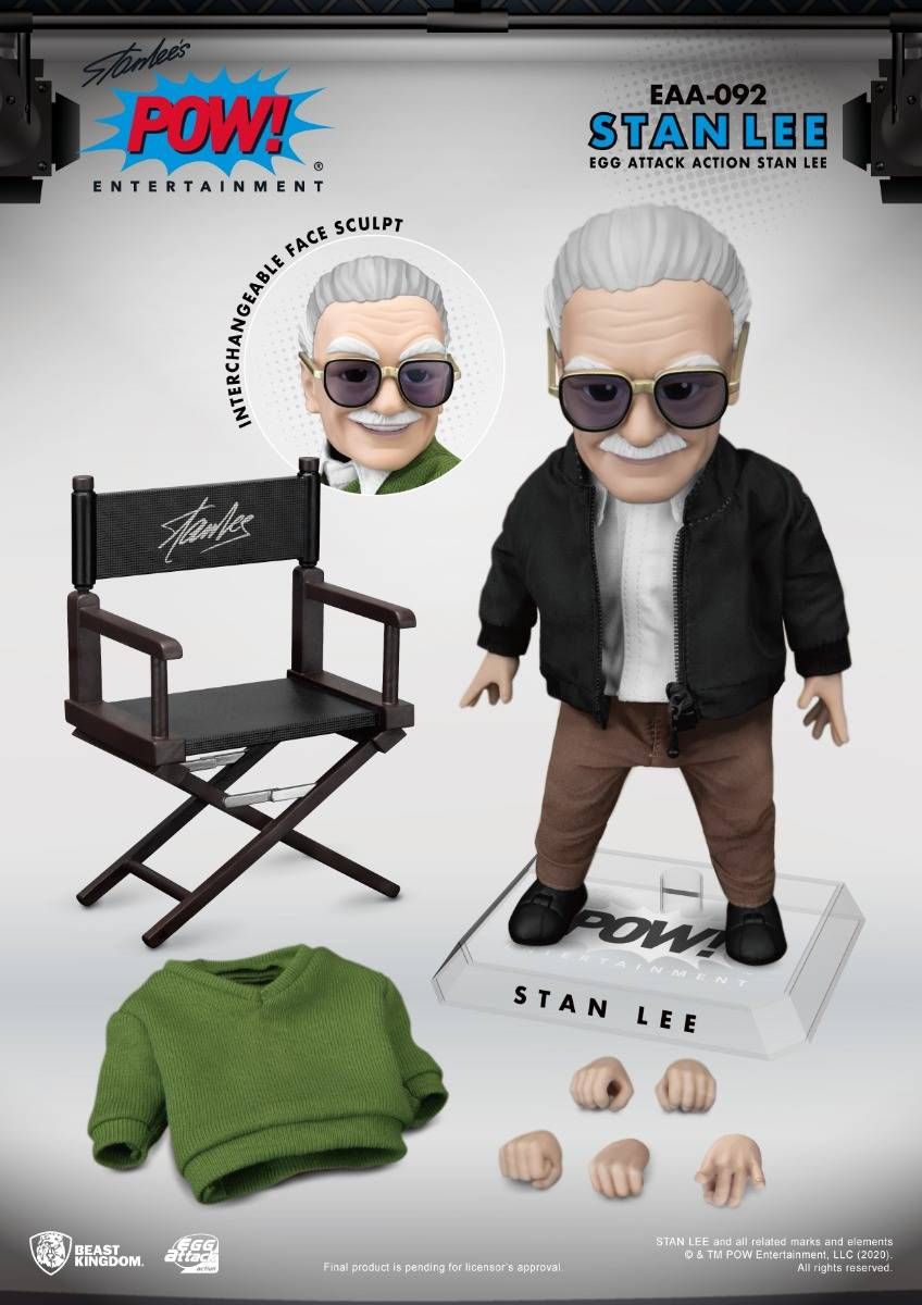 MARVEL - Stan Lee Action Figure - Egg Attack